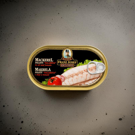 Franz Josef Kaiser- File de macrou in ulei vegetal si sos de rosii "Salamina"170g