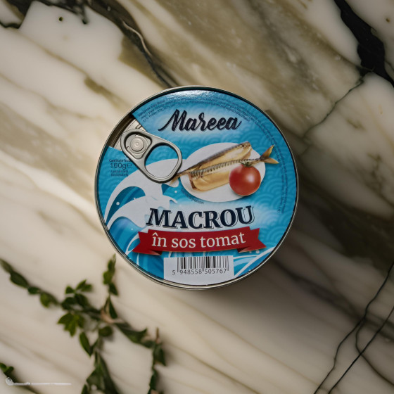 Mareea- Macrou in sos tomat 160g