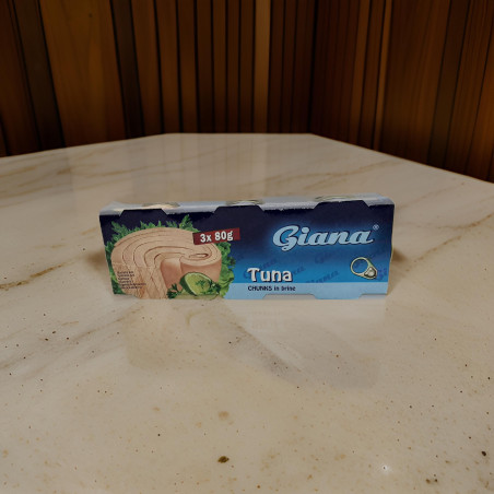 Giana- Ton bucati in suc propriu 3x80g