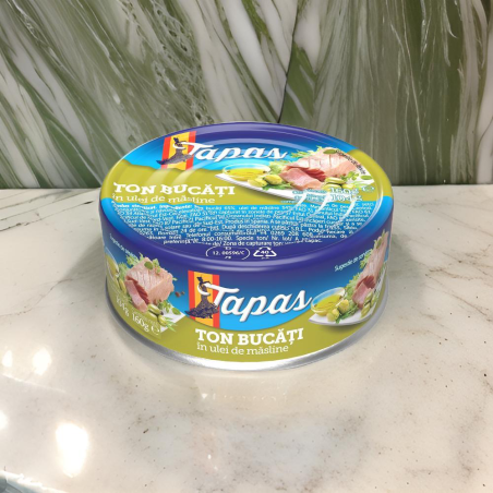 Tapas- Ton bucati in ulei de măsline 160g