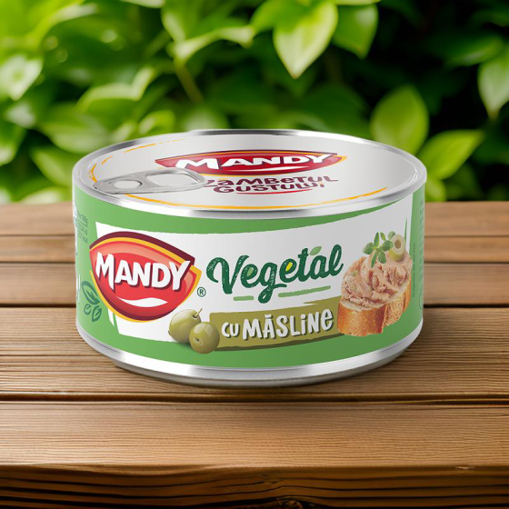 Mandy- Pate vegetal cu masline 120g