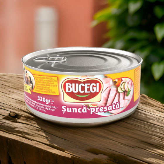 Bucegi - Șunca presata din carne de porc 320g