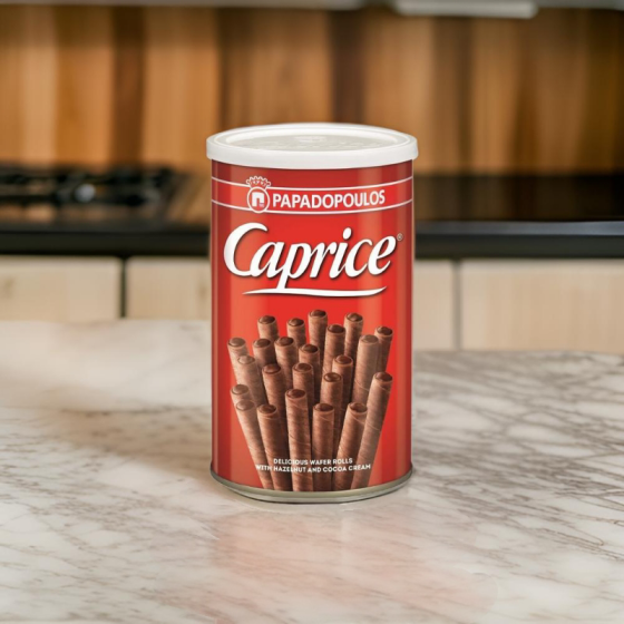 Caprice- Rulouri umplute cu alune de pădure și cacao 115g