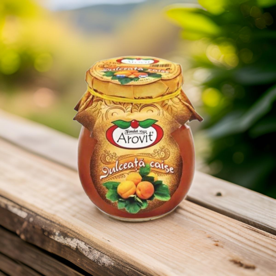 Arovit- Dulceață de caise 340g