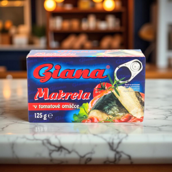 Giana- Macrou in sos tomat 125g