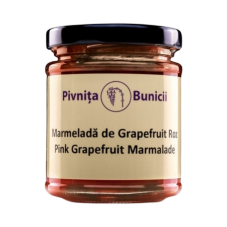 Pivnita Bunicii marmelada de grapefruit roz 190g