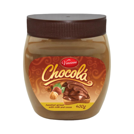 Vincinni- Crema de ciocolata Chocola 400g