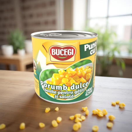 Bucegi Porumb dulce pentru gatit si salata 340g