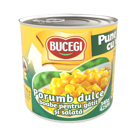 Bucegi Porumb dulce pentru gatit si salata 340g