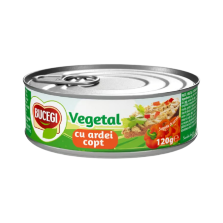 Bucegi -Pate vegetal cu ardei copt 120g