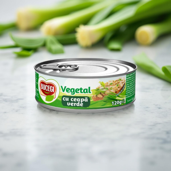 Bucegi- Pate vegetal cu ceapa verde 120g