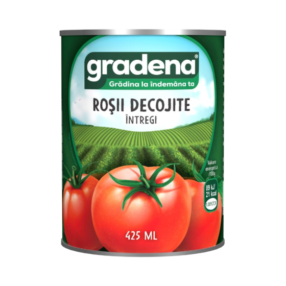 Gradena-Rosii decojite întregi 425ml