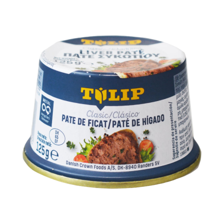 Tulip-Pate de ficat de porc 125g