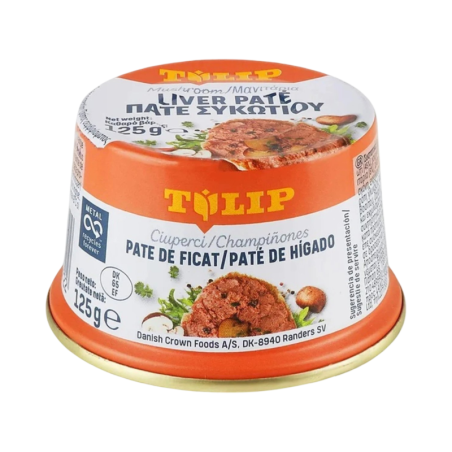 Tulip-Pate de ficat cu ciuperci 125g