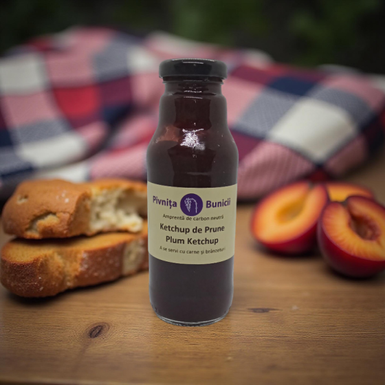 Pivnița Bunicii- Ketchup de prune 300g
