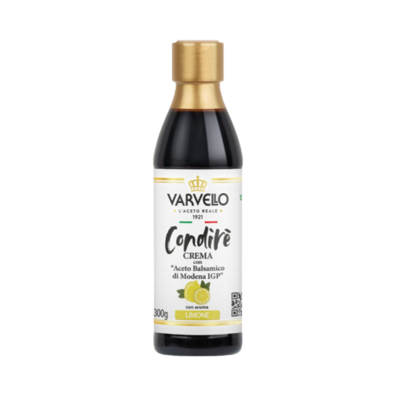 Varvello- Crema de otet balsamic de Modena cu aroma de lamaie 250ml