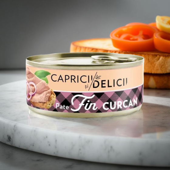 Capricii si Delicii-Pate de curcan 120g