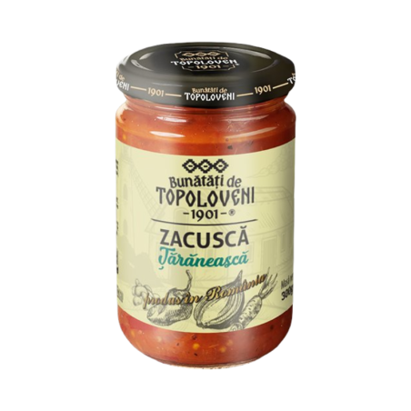 Bunătați de Topoloveni-Zacusca taraneasca 300g