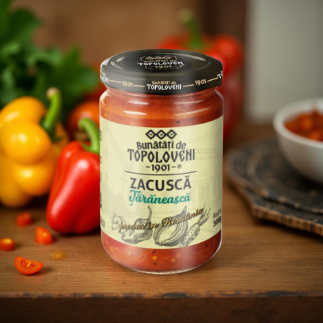 Bunătați de Topoloveni-Zacusca taraneasca 300g