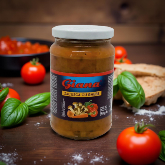 Giana-Zacusca cu ghebe 350g