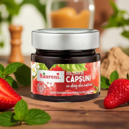 Raureni-Dulceață de capsuni 270g