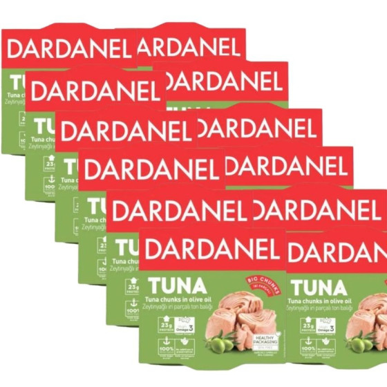 Pachet 12 x Dardanel- Ton in ulei de masline 150g