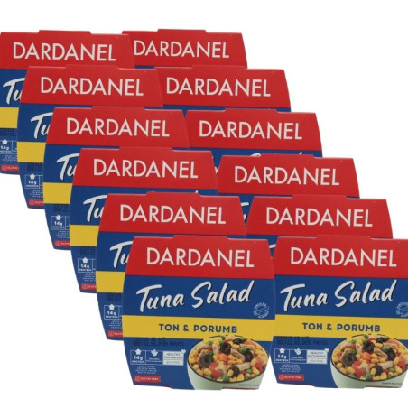 Pachet 12 x Dardanel- Salata de ton cu porumb 160g