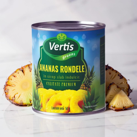 Vertis-Ananas rondele 565g