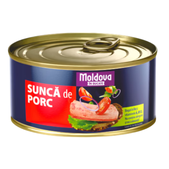 Moldova In Bucate- Sunca de porc 300g
