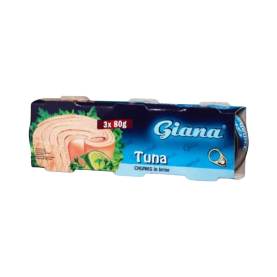 Giana-Ton bucati in suc propriu 3x80g