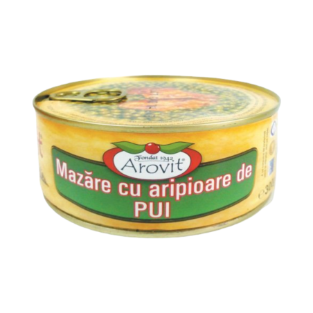 Arovit  Mazare cu aripioare de pui 300g