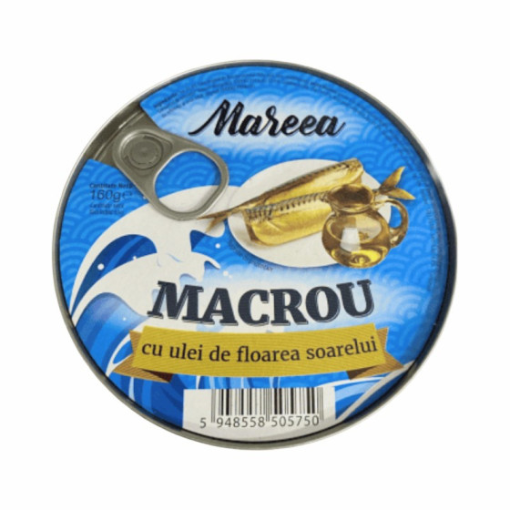 Mareea- Macrou cu ulei de floarea-soarelui 160g