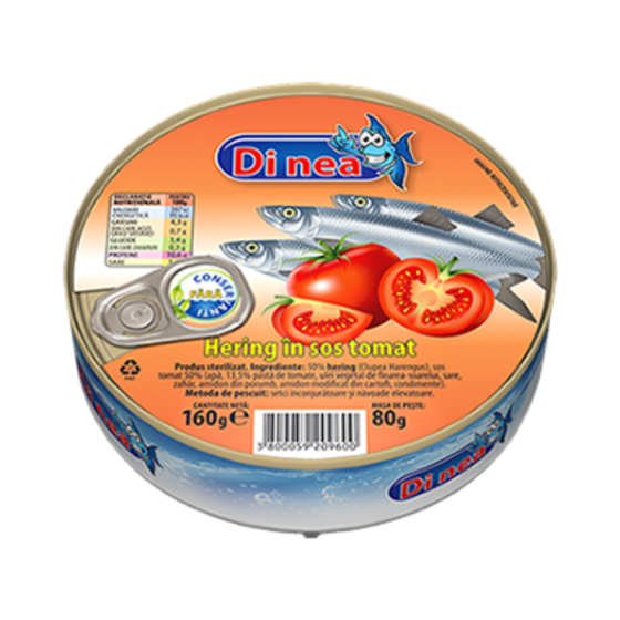 Di Nea Hering in sos tomat 160g