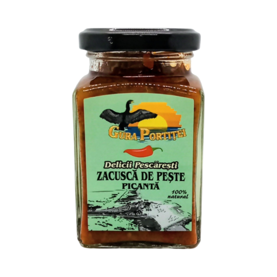 Gura Portiței-Zacusca de peste picanta 240g