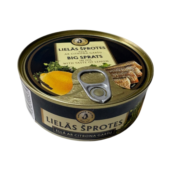 Brivais Vilnis- Sprot in ulei vegetal cu lamaie 240g