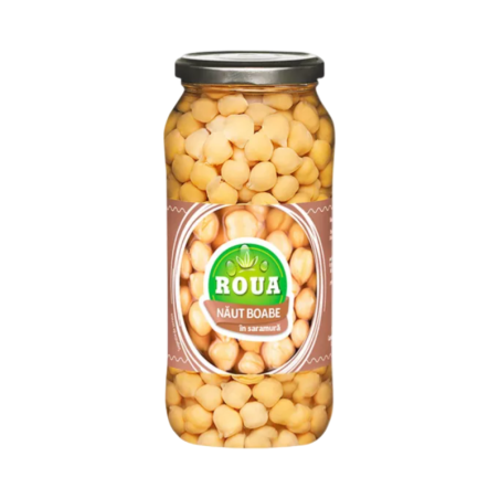 Roua- Naut boabe in saramură 540g