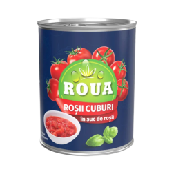 Roua- Rosii cuburi 400g
