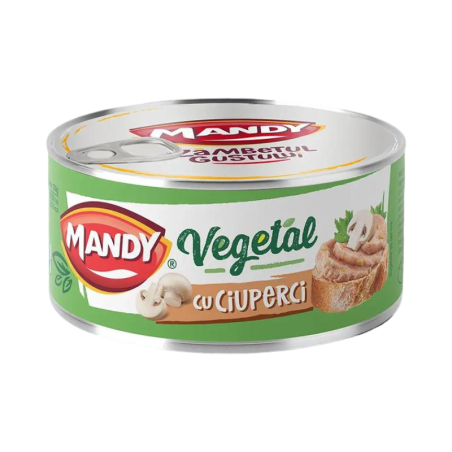 Mandy - Pate vegetal cu ciuperci 120g