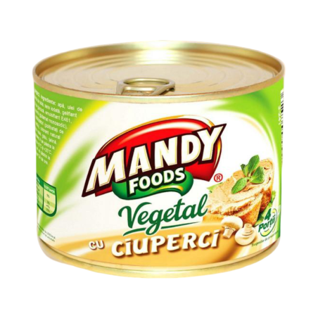 Mandy- Pate vegetal cu ciuperci 200g