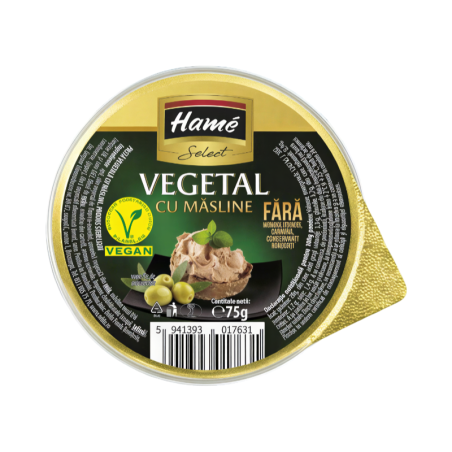 Hame Select- Pate vegetal cu masline 75g