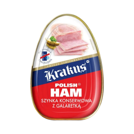Krakus- Șuncă din pulpa de porc 455g