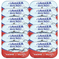 Pachet 12x Mareea- Macrou in sos tomat 125g