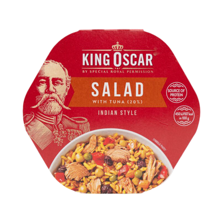 King Oscar- Salata cu ton in stil Indian 220g
