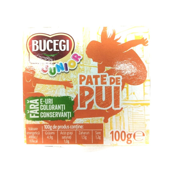 Bucegi- Junior pate de pui 100g